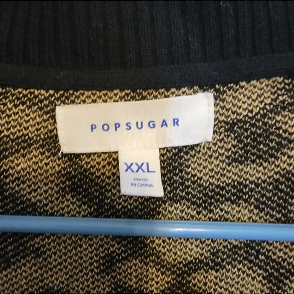 Womans XXL PopSugar Long Sleeve Cardigan